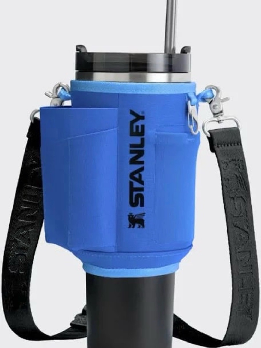 Stanley Bright Blue 40 oz Carry-All Sleeve with Cross-Body Strap